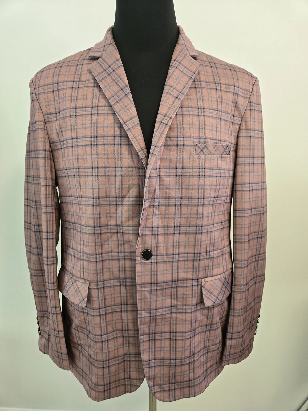 Cloud Style Mens Casual 1 Buttons Jacket Blazer Sport Coat Size XL